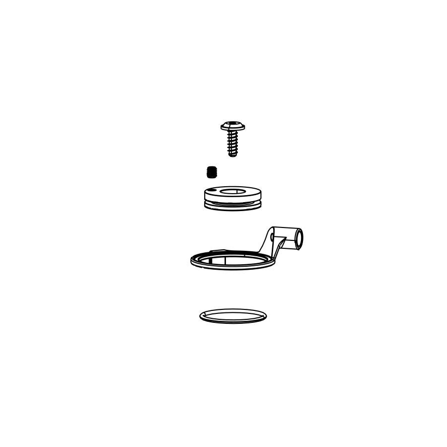 Adjuster Knob & External Hardware RockShox RockShox TK Remote Spool/Clamp Kit for XC30 A1-A3 B1/30 Gold A1/30 Silver A1 Black