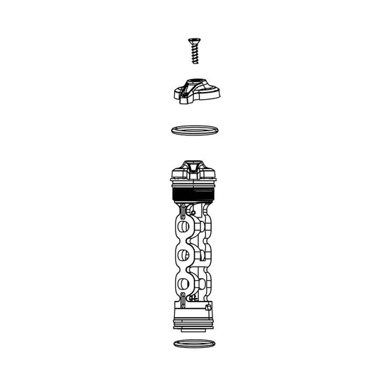 Fork Service Kits RockShox RockShox MoCo-DNA (NR) Damper 12-16 SID/Reba RL (120mm) Black
