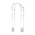 Fork Lowers RockShox RockShox Lower Leg for RVL 2927+B DFBLK 11.4018.006.255 Light Gray