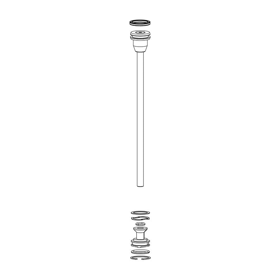 Air Springs & Parts RockShox RockShox Solo Air Spring for Pike DJ 100 11.4018.010.146 Dark Slate Gray