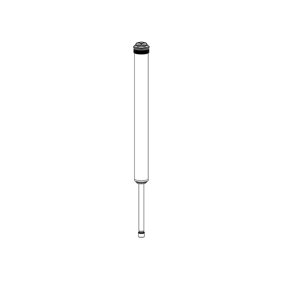 Air Springs & Parts RockShox RockShox Air Spring - Solo Air includes top cap solo air spring shaft bolt 80-120mm 29/27.5 Recon Silver RL B1 / TK C1 Light Gray