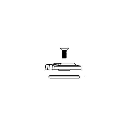 Fork Service Kits RockShox RockShox Compression Knob Kit Charger RL SID/SID SL (32mm) Black