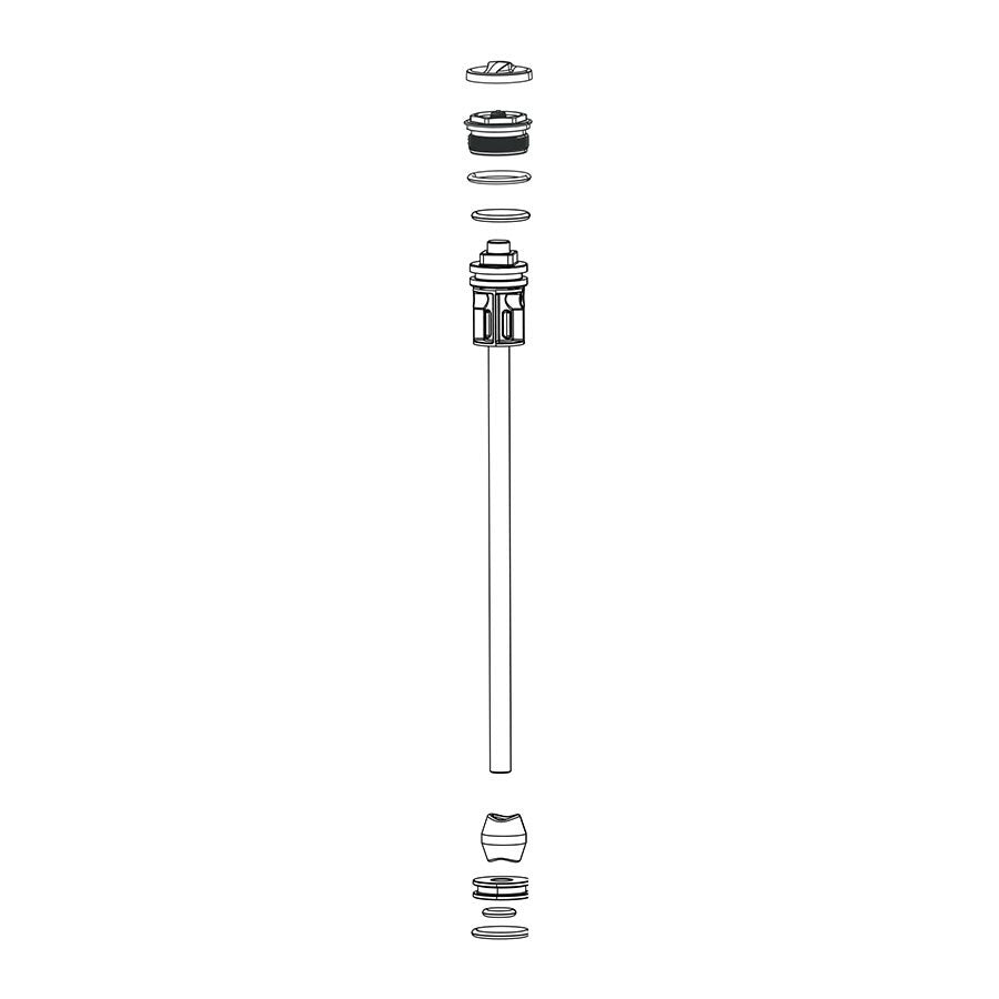Air Springs & Parts RockShox RockShox Debonair Air Spring for Sektor Debonair 80-120mm 11.4018.087.000 Dark Slate Gray