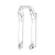 Fork Lowers RockShox RockShox Lower Leg for Pike 27B GLB B3 11.4018.091.024 Light Gray