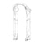 Fork Lowers RockShox RockShox Lower Leg for Pike DJ 26 SIL 11.4018.091.028 Light Gray