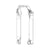 Fork Lowers RockShox RockShox Lower Leg for ZEB Gray 27.5" 11.4018.091.039 Black
