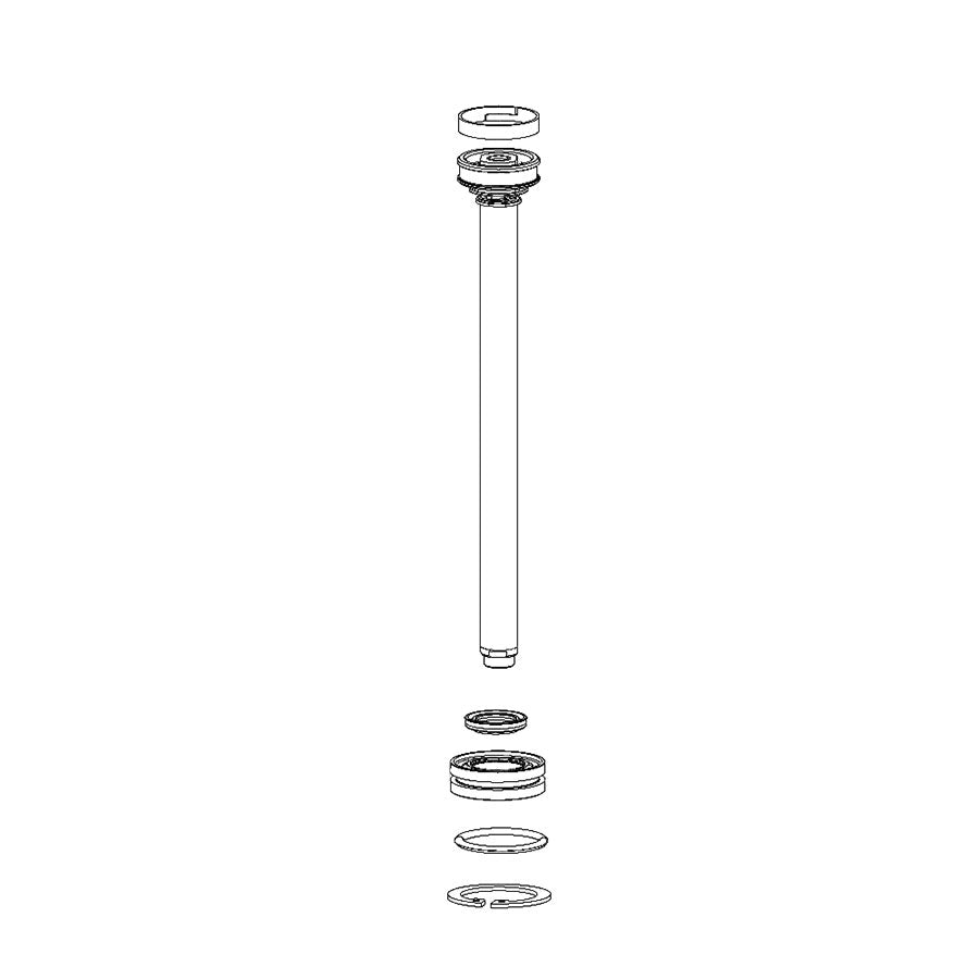 Damper Rebound RockShox RockShox Rebound Damper Seal Head Assembly/Shaft Bolt 2014-2016 SID 27.5"/29" A3 Dark Slate Gray