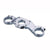 Crown/Steerer/Uppertube Assembly RockShox RockShox BoXXer C1 Tall Upper Crown 10mm Offset 46mm total offset on 27.5 56mm total offset on 29" Gray Light Gray