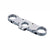 Crown/Steerer/Uppertube Assembly RockShox RockShox BoXXer C1 Flat Upper Crown 0mm Offset 36mm total offset on 27.5 46mm total offset on 29" Gray Light Gray