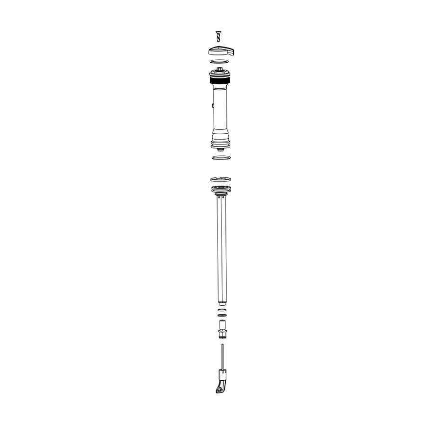 Damper Compression RockShox RockShox Compression Damper - Crown RL Motion Control RECON BOOST TK/RL B1 2020 Dim Gray