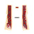 Fork Decals RockShox RockShox Decal Kit for Boxxer ULT Polar/Red 11.4018.105.004 Bisque