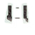 Fork Decals RockShox RockShox Decal Kit for SID 120 SEL GGRY/DFB 11.4018.105.017 Light Gray