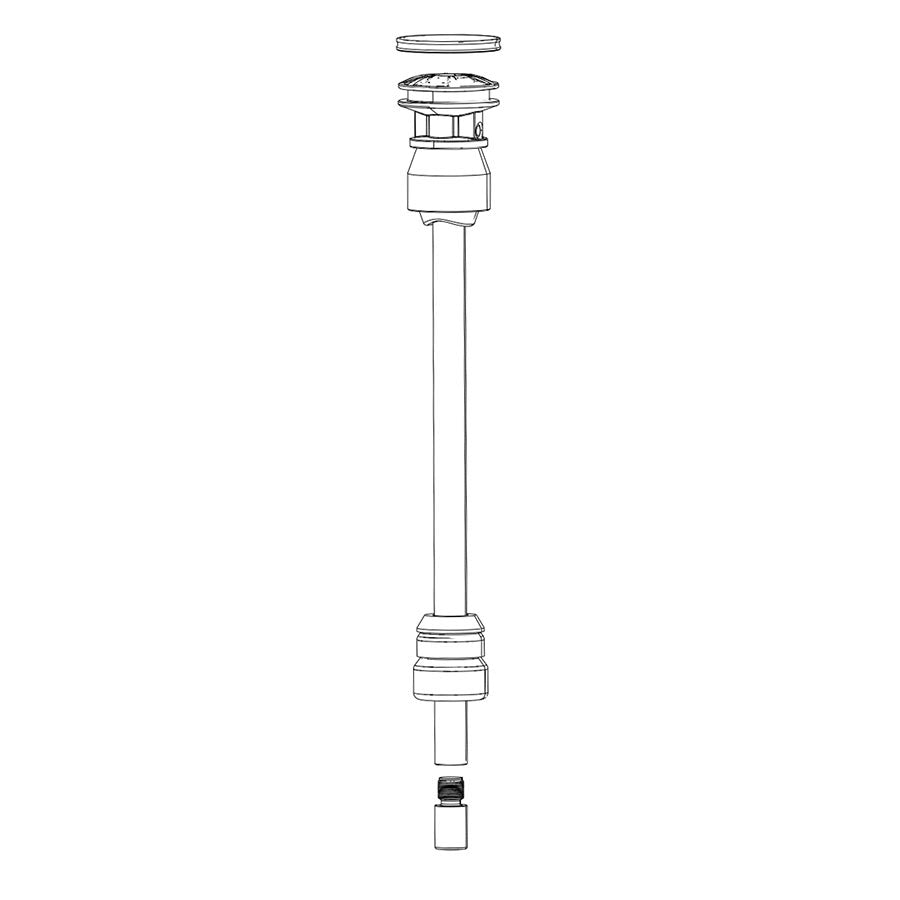 Air Springs & Parts RockShox RockShox SID DebonAir Spring Shaft - 110mm 29" 35mm Stanchion air shaft bumpers SID C1 Gray
