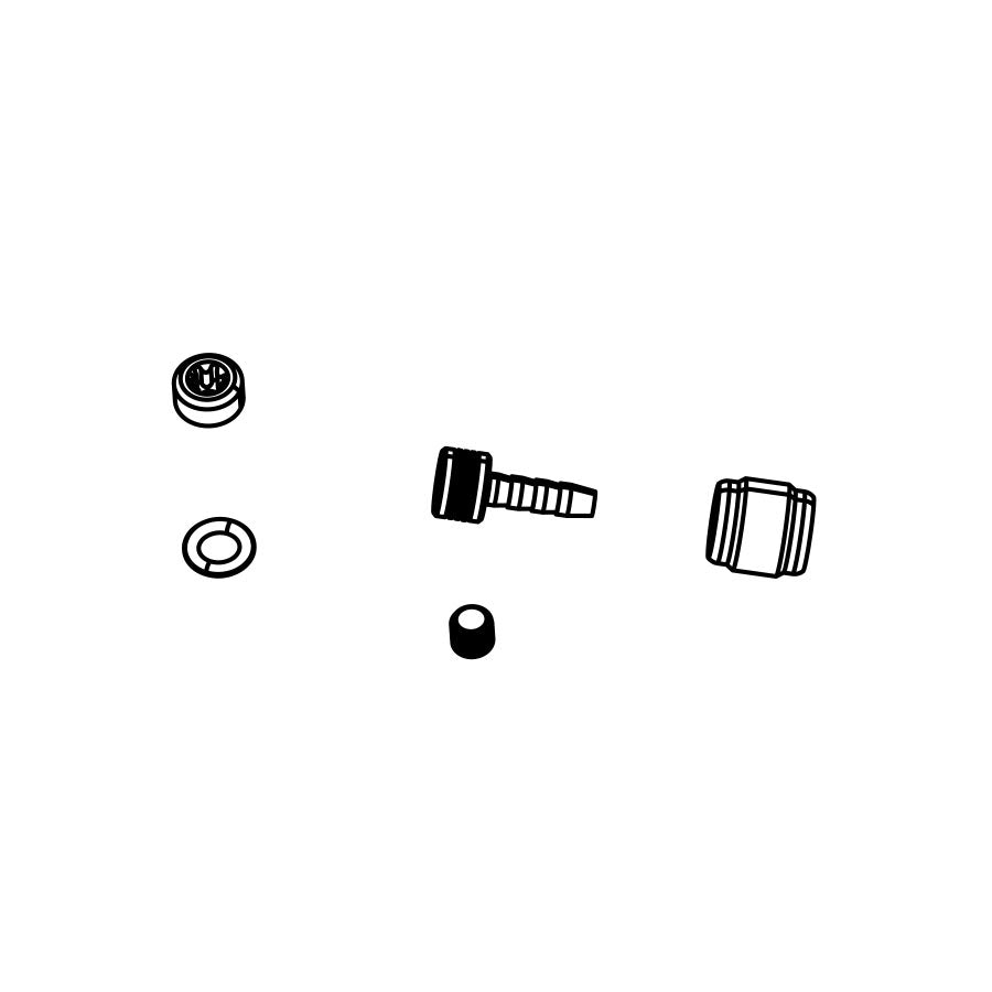 Fork Remote Kits RockShox RockShox XLoc Suspension Remote Service Kit for Monarch XX Black