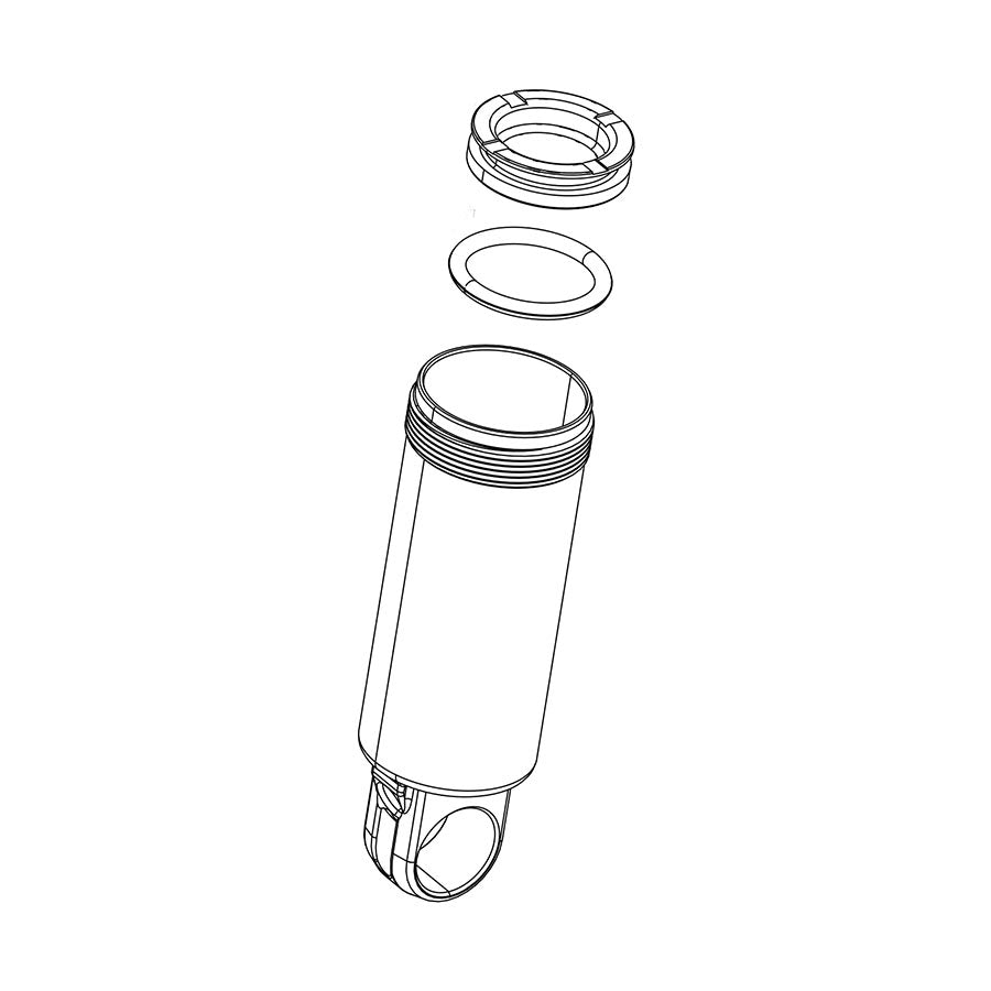 Shock Misc Service Parts RockShox RockShox Damper Body for Monarch RT3 216x63 11.4115.112.080 Black