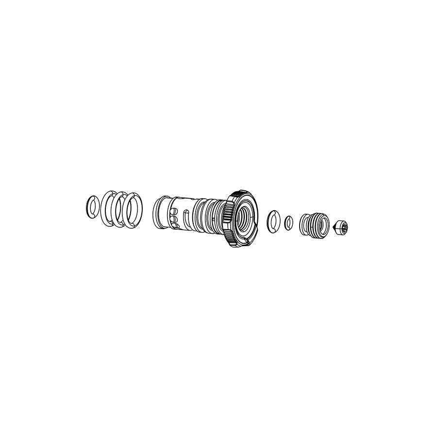 Rear Shock Spring RockShox RockShox Rebound Adjuster Kit 12-14 Monarch XX Lavender
