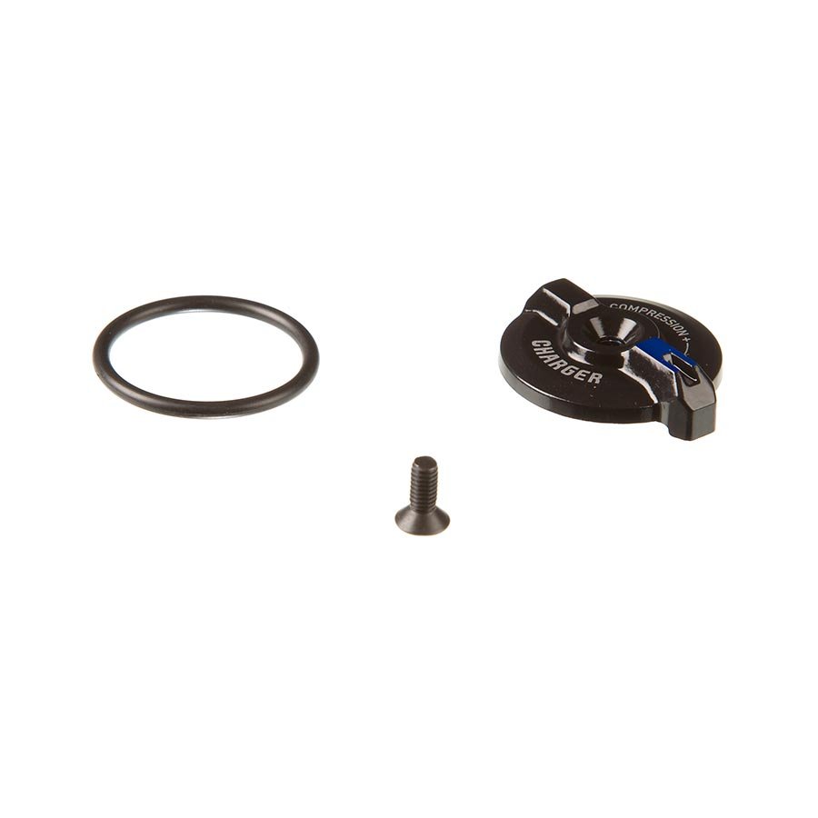 Adjuster Knob & External Hardware RockShox RockShox Compression Damper Knob Kit - Crown Charger RC ZEB Select A2+/Lyrik Select D1+/Pike Select C1+ 2023+ Dark Slate Gray