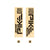 Sticker/Decal RockShox RockShox Fork Decal Kit - Pike Ultimate 27.5"/29" Gloss BLK For Silver 2023+ Wheat