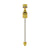 Air Springs & Parts RockShox RockShox ZEB A1+ DebonAir+ Buttercup Air Spring Assembly Upgrade Kit - 160 mm Dim Gray
