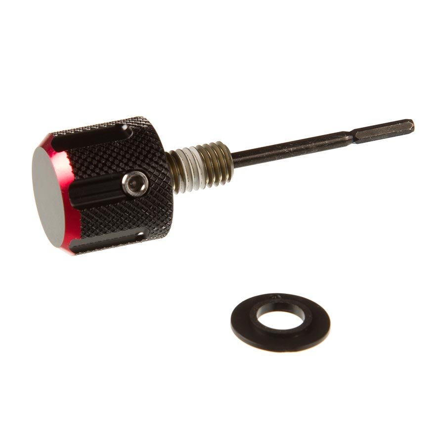 Adjuster Knob & External Hardware RockShox RockShox Rebound Damper Knob Kit - Charger 3 RC2 with Buttercups/Charger Flight Attendant ZEB A1+/Pike C1+/Lyrik D1+ Dark Slate Gray