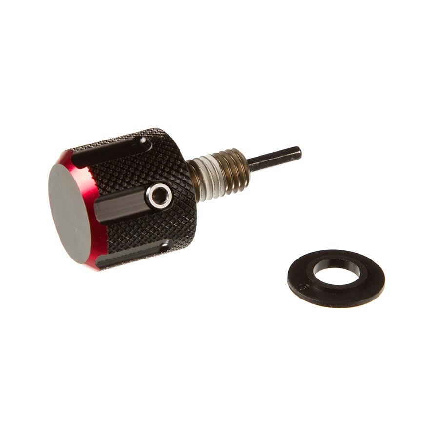 Adjuster Knob & External Hardware RockShox RockShox Rebound Damper Knob Kit - Charger 3 RC2 Lyrik D1+ Pike C1+ ZEB A1+ 2023+ Dark Slate Gray