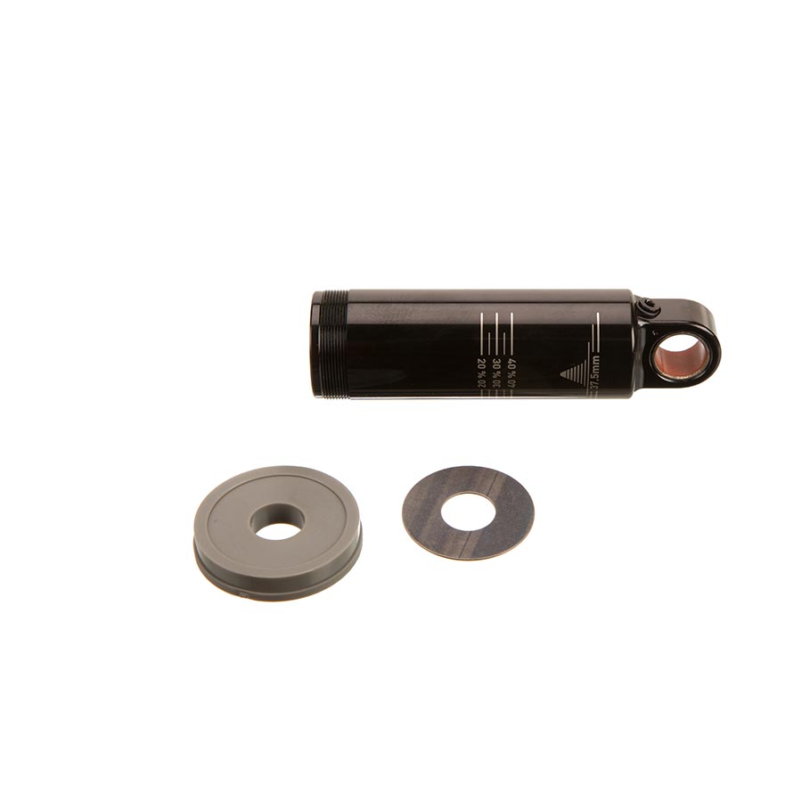 Rear Shock Parts & Service Kits RockShox RockShox Rear Shock Damper Body - Standard Eyelet 37.5mm w/ Hydraulic Bottom Out 7.5mm Travel Spacer Super Deluxe C1+ 2023+ Dim Gray