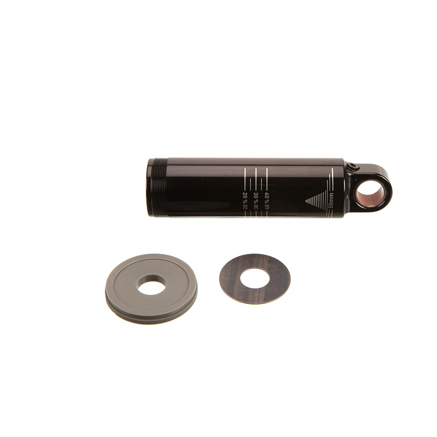 Rear Shock Parts & Service Kits RockShox RockShox Rear Shock Damper Body - Standard Eyelet 50mm w/ Hydraulic Bottom Out 5mm Travel Spacer Super Deluxe C1+ 2023+ Dim Gray