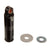Rear Shock Parts & Service Kits RockShox RockShox Rear Shock Damper Body - Standard Eyelet 52.5mm w/ Hydraulic Bottom Out 2.5mm Travel Spacer Super Deluxe C1+ 2023+ Gray