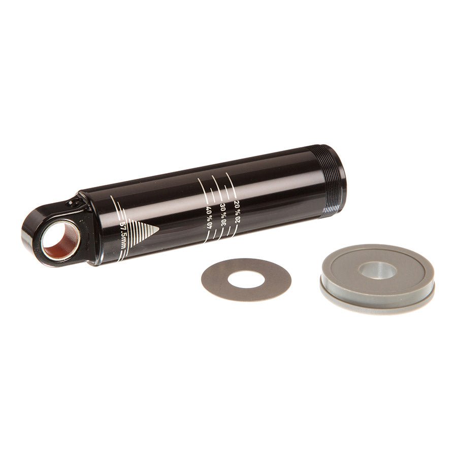 Rear Shock Parts & Service Kits RockShox RockShox Rear Shock Damper Body - Standard Eyelet 57.5mm w/ Hydraulic Bottom Out 7.5mm Travel Spacer Super Deluxe C1+ 2023+ Dark Slate Gray