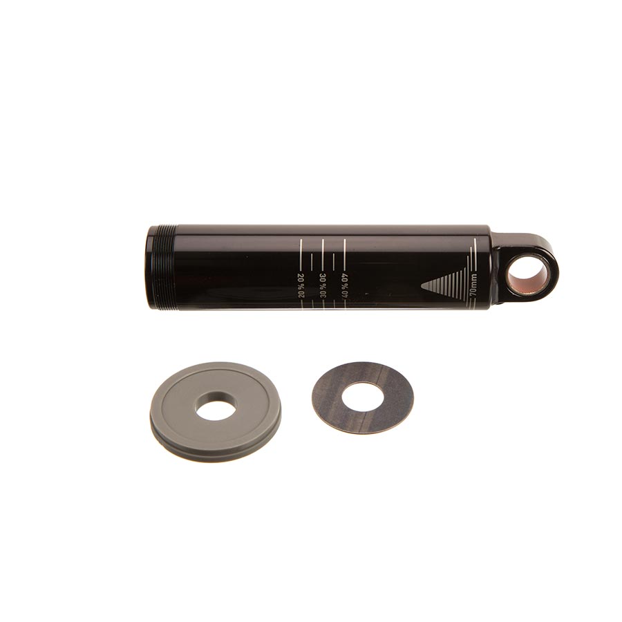 Rear Shock Parts & Service Kits RockShox RockShox Rear Shock Damper Body - Standard Eyelet 70mm w/ Hydraulic Bottom Out 5mm Travel Spacer Super Deluxe C1+ 2023+ Dim Gray