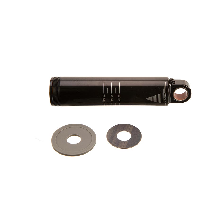 Rear Shock Parts & Service Kits RockShox RockShox Rear Shock Damper Body - Standard Eyelet 72.5mm w/ Hydraulic Bottom Out 2.5mm Travel Spacer Super Deluxe C1+ 2023+ Dim Gray