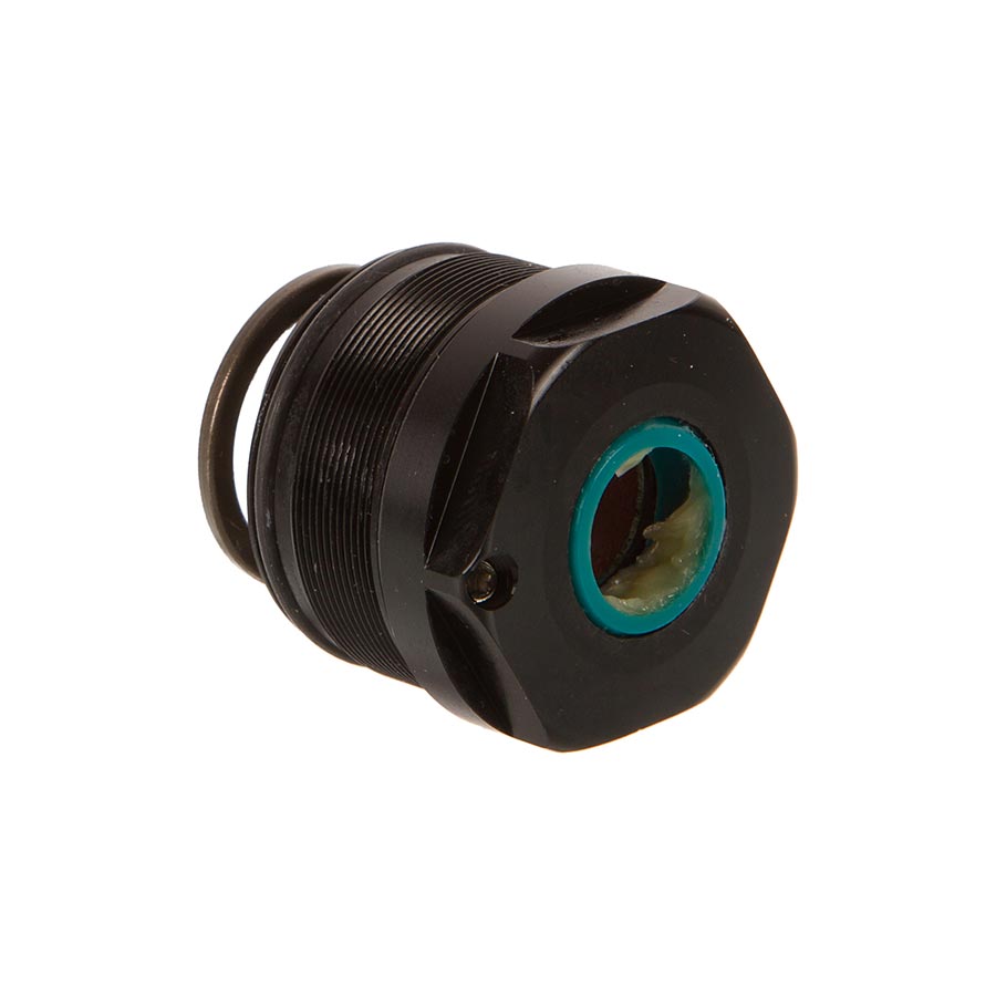 Rear Shock Parts & Service Kits RockShox RockShox Rear Shock Damper Shaft Piston Kit - Includes Glide Ring And O-Ring - Super Deluxe Coil B1 2023+/Deluxe Coil B1 2023+ Dark Slate Gray