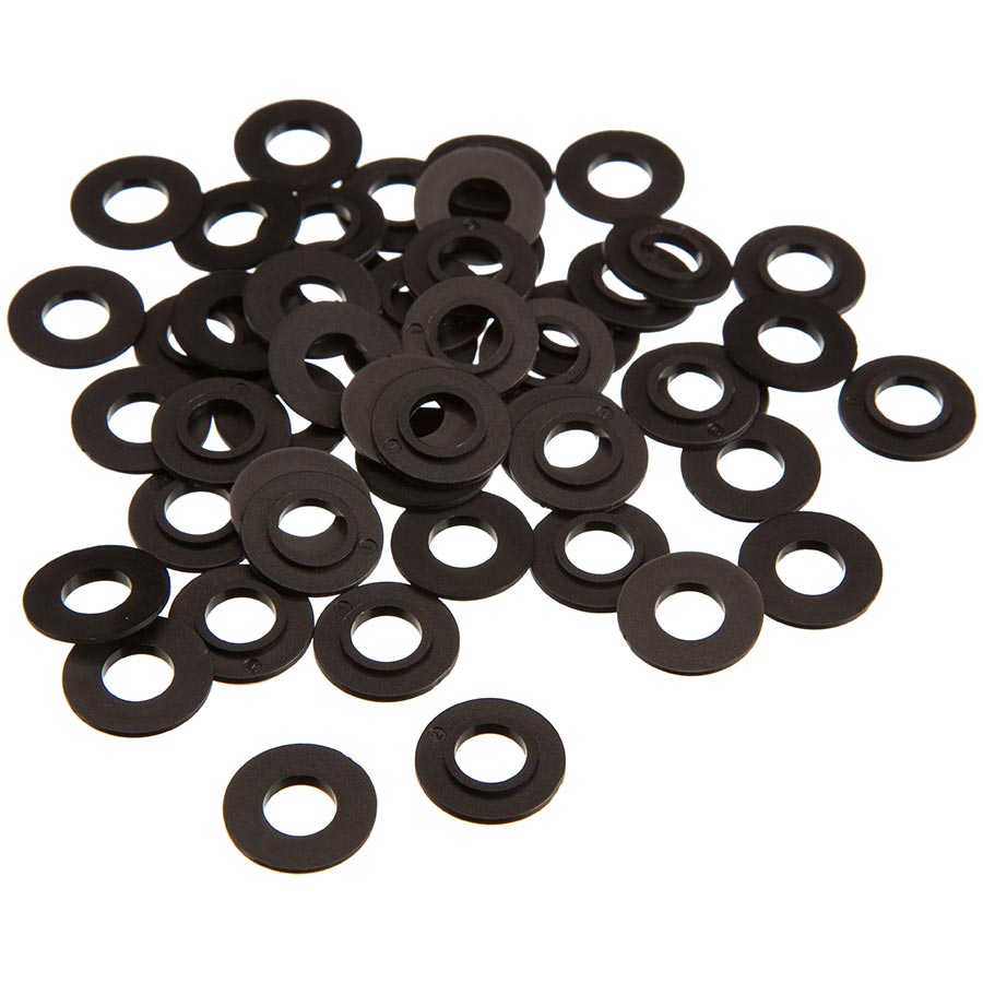 Adjuster Knob & External Hardware RockShox RockShox Crush Washers - 8mm Flanged Qty 50 Dark Slate Gray