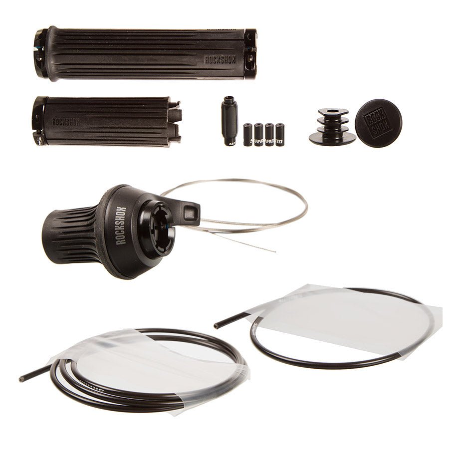 Fork Service Kits RockShox RockShox Remote TwistLoc Full Sprint (Base) Left 3 Position Light Gray