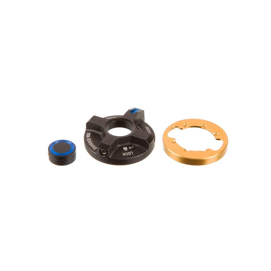 Compression Damper Kits RockShox RockShox 3 Position Compression Knob for SID RaceDay D1 Kit Light Goldenrod