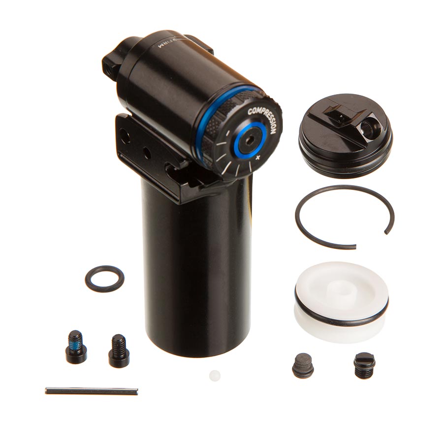 Shock Reservoir Parts RockShox RockShox Vivid C1 Reservoir Assy Vivid C1+ 2024+ Dark Slate Gray
