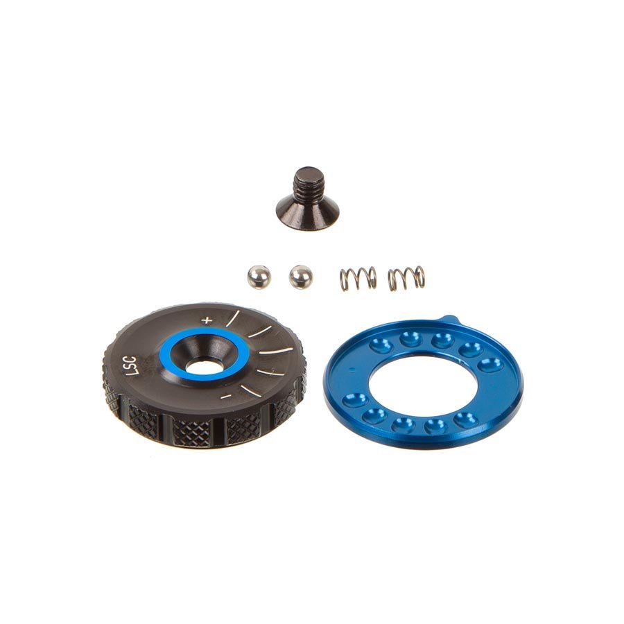 Shock Misc Service Parts RockShox RockShox Vivid C1 Comp Knob Kit Dark Slate Gray