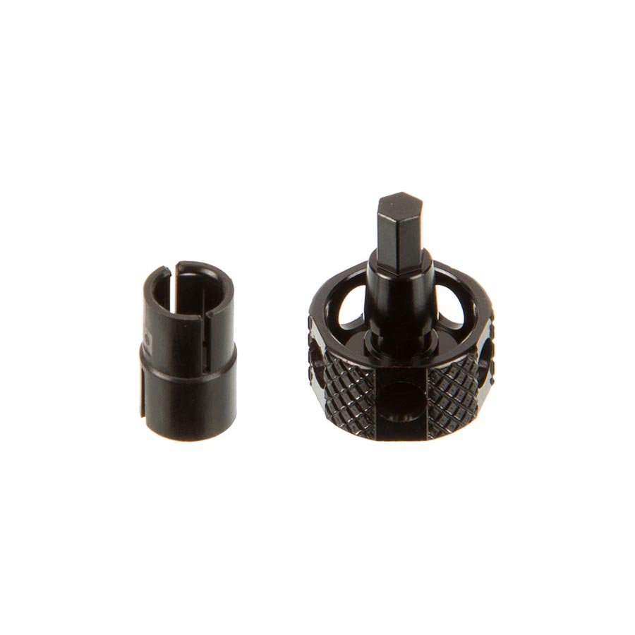 Shock Misc Service Parts RockShox RockShox Vivid C1 Rebound Knob Kit Dark Slate Gray
