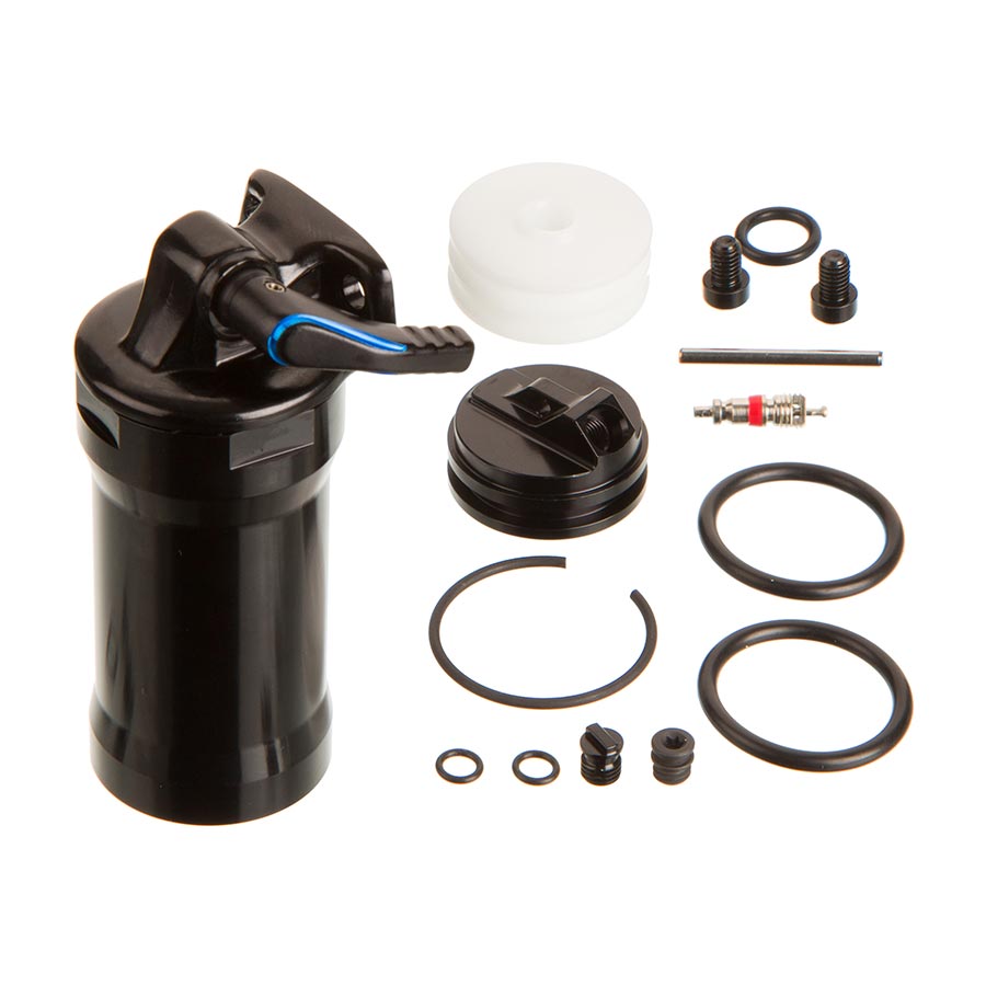 Shock Reservoir Parts RockShox RockShox Super Deluxe Reservoir Assy 37.5-65 Dark Slate Gray