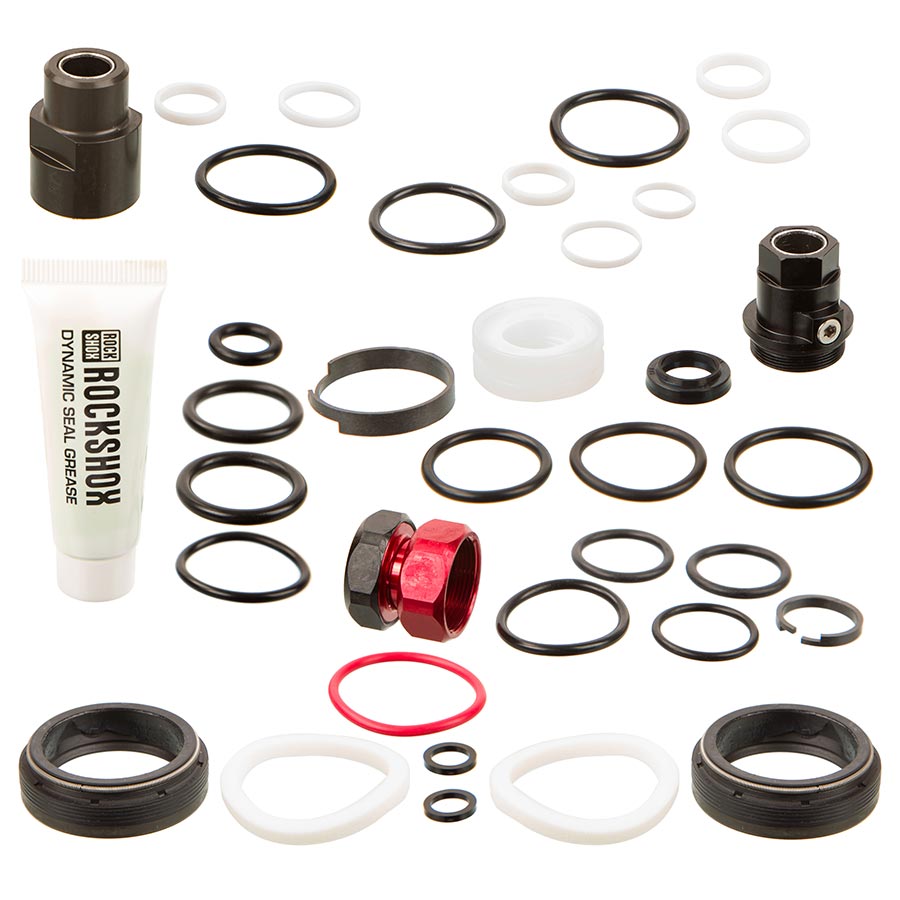 Service Kit RockShox RockShox Fork Service Kit  - 200 Hours/1 Year SID SL 32mm RL / RLC / XX / Select / Select+ / Ultimate 2017-2020 Generation-B Dark Slate Gray