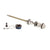 Fork Service Kits RockShox RockShox DebonAir Air Spring Assembly 150mm 27/29 Psylo Gold Gray