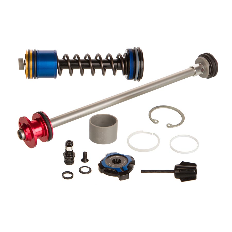 Damper Compression RockShox RockShox Fork Damper Assembly - Isolator Crown Psylo Gold RC A1 (2025+) Dark Gray