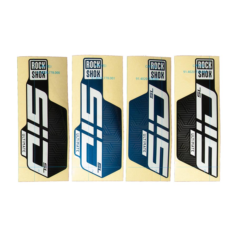 Fork Decals RockShox RockShox SID SL FA D1 - Decal Wheat