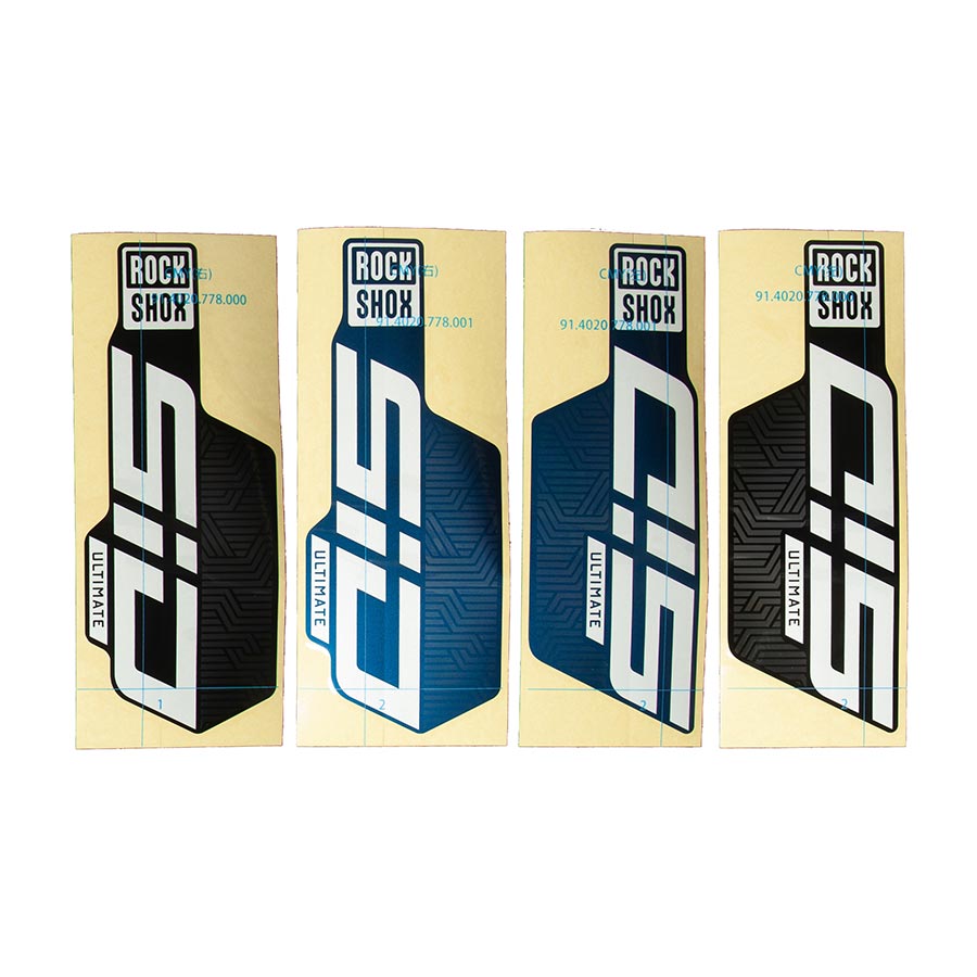 Fork Decals RockShox RockShox SID 35 FA D1 - Decal Wheat