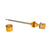 Fork Service Kits RockShox RockShox Air Spring Shaft DebonAir+ 160mm 27.5/29 ZEB A1+ Goldenrod