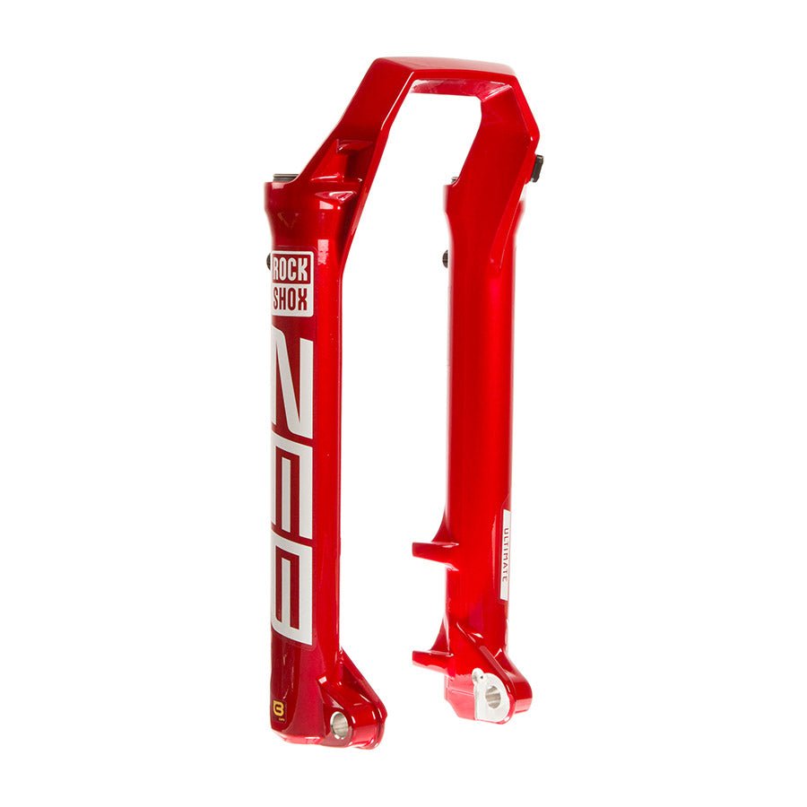 Fork Lowers RockShox RockShox ZEB Ultimate A1+ Lower - Red Light Gray