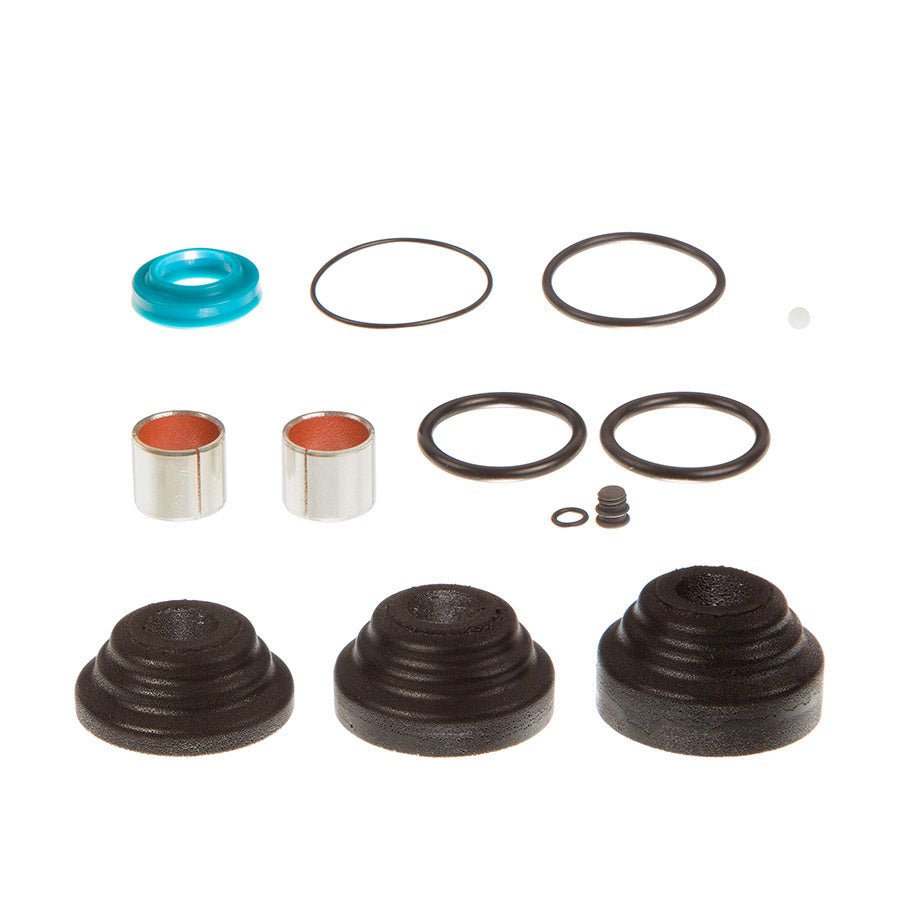 Rear Shock Spring RockShox RockShox Full Service Kit 200 Hour/1 Year Vivid Coil (2024+) Dark Slate Gray