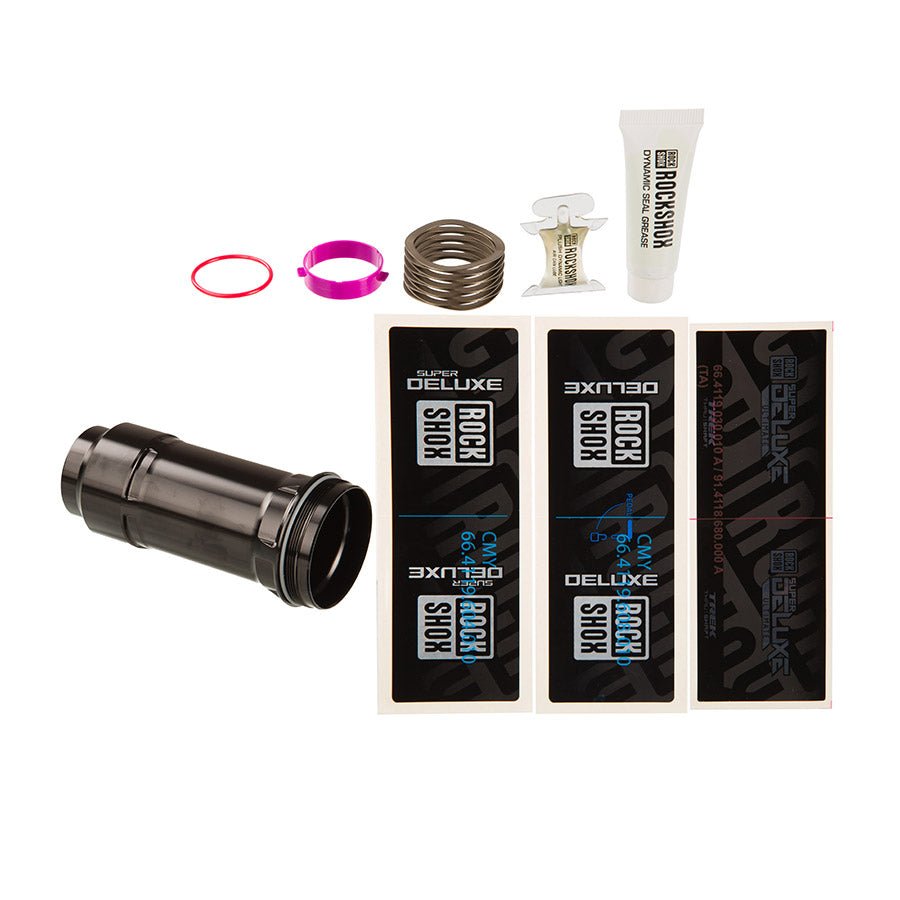 Shock Air Cans RockShox RockShox SDLX C1 Air Can Progressive 57.5-65mm Black