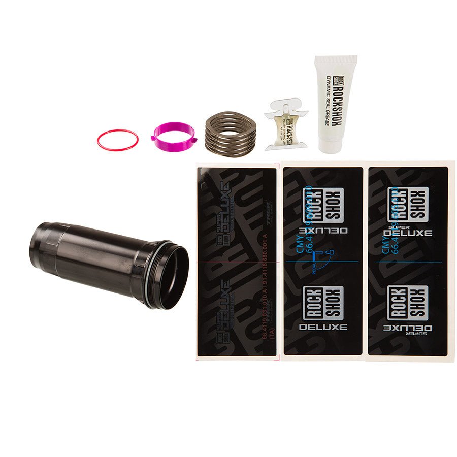 Shock Air Cans RockShox RockShox SDLX C1 Air Can Linear 57.5-65mm Light Gray