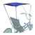 Canopy Sunlite Sunlite Semi-Rigid Canopy Light Slate Gray